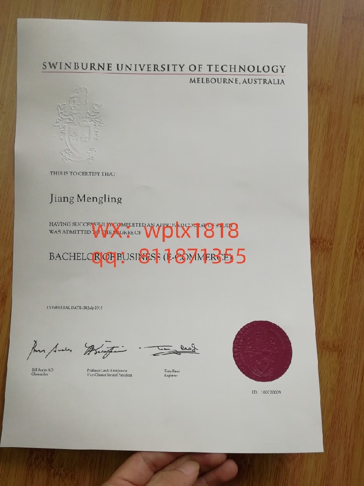 斯威本科技大学毕业证成绩单及认证