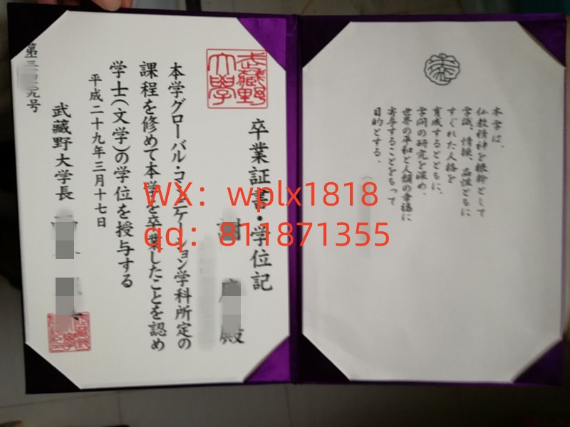 武藏野大学新版毕业证实拍样本.jpg